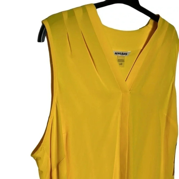 Y2K NWT Nygard blouse ,S/M &L , sheer smock,sleeveless chiffon type blouse.EC - Picture 5 of 10